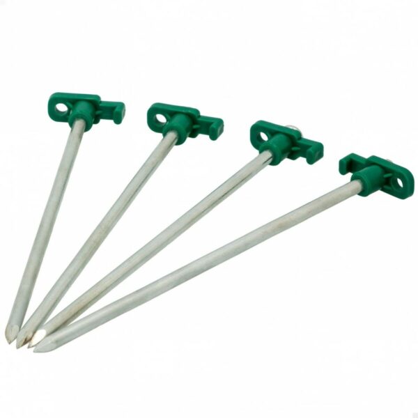 Spitzhacke für Camping Aktive 25 cm 4 Stücke Ø 8 mm (24 Stück) – Bild 2