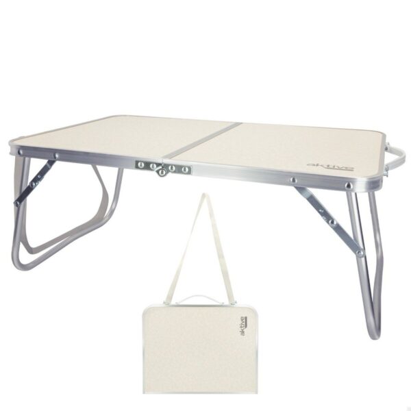 Table Klapptisch Aktive Creme 60 x 25 x 40 cm (4 Stück) – Bild 2