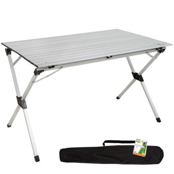 Table Klapptisch Aktive Silberfarben Aluminium 110 x 70 x 70 cm (4 Stück) – Bild 2
