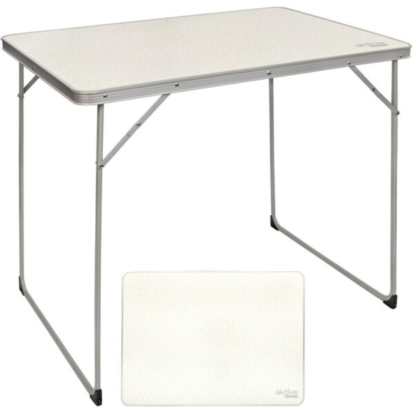 Table Klapptisch Aktive Weiß 80 x 70 x 60 cm (4 Stück) – Bild 2