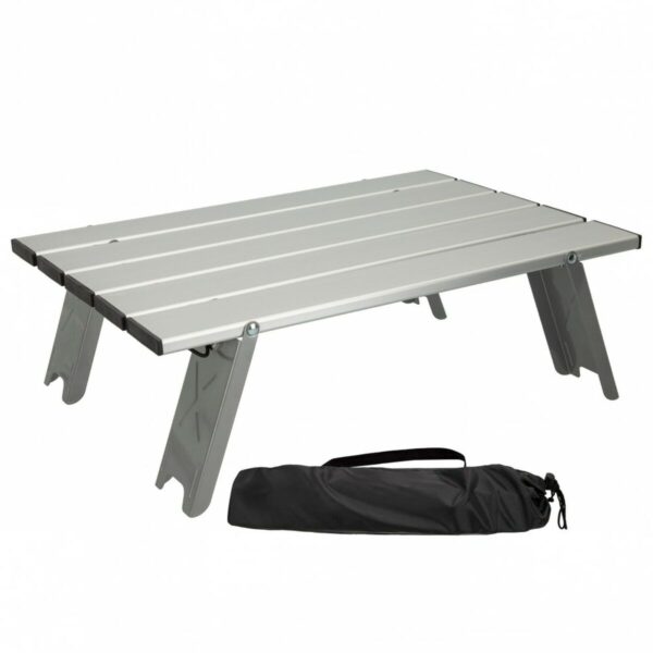 Table Klapptisch Aktive Silberfarben Aluminium 40 x 13 x 28,5 cm (4 Stück) – Bild 2