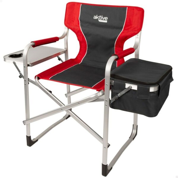 Camping Klappstuhl Aktive Grau Rot 61 x 92 x 52 cm (2 Stück) – Bild 2