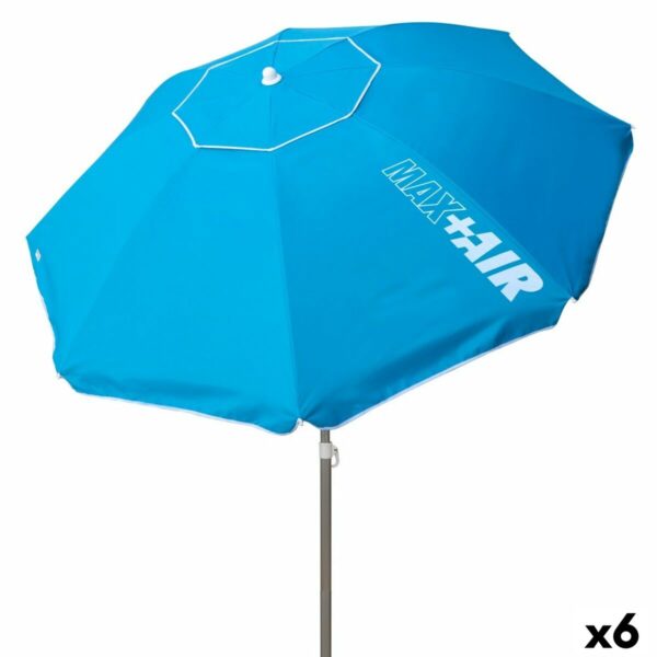 Solskærm Aktive Blau Stahl 200 x 205 x 200 cm (6 Stück) – Bild 2