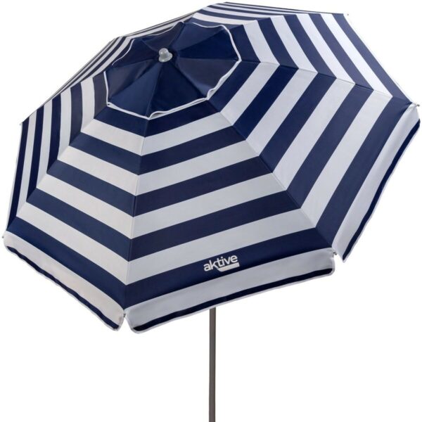 Solskærm Aktive Blau/Weiß 200 x 200 x 200 cm Stahl Oxford Stoff (6 Stück) – Bild 3