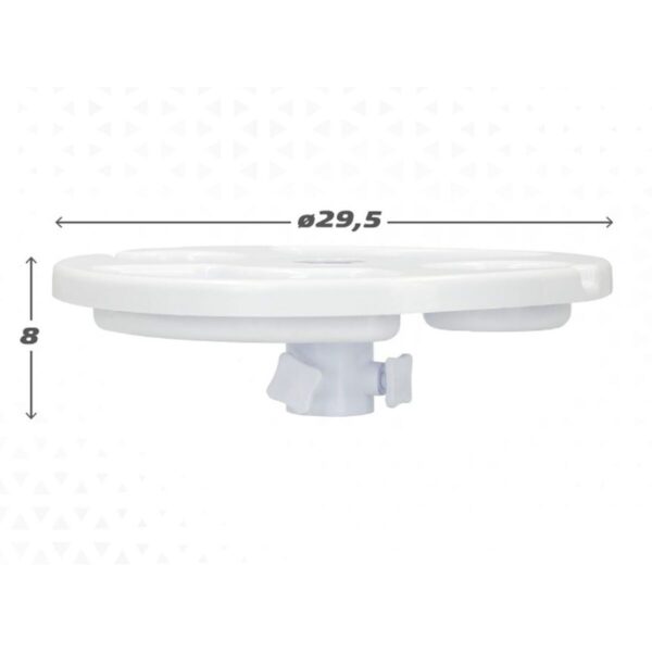 Glashalterung für Sonnenschirm Aktive 29,5 x 8 x 29,5 cm Solskærm (12 Stück) – Bild 4