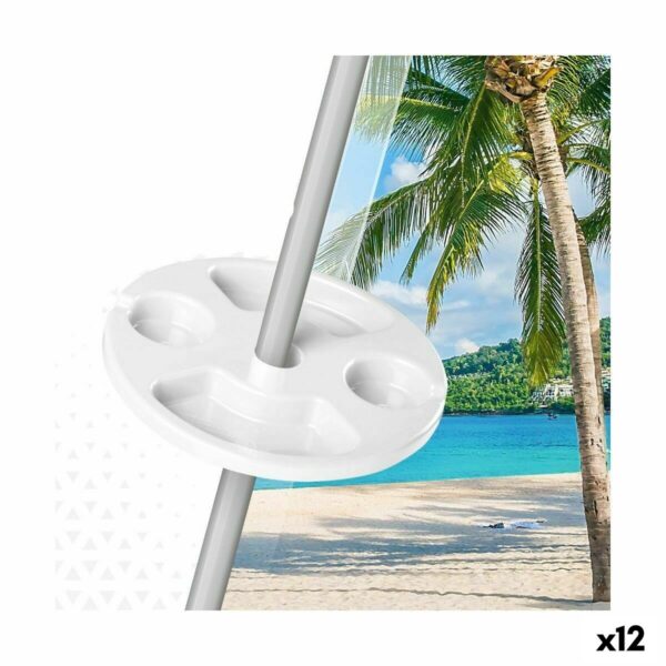 Glashalterung für Sonnenschirm Aktive 29,5 x 8 x 29,5 cm Solskærm (12 Stück)