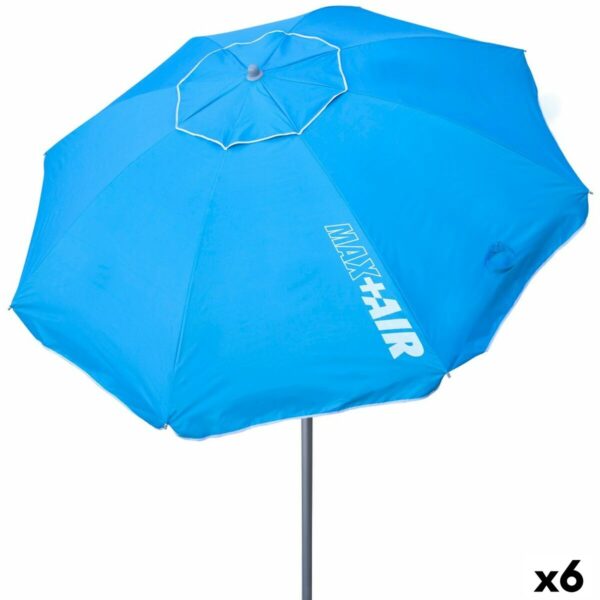 Solskærm Aktive Blau Aluminium Stahl 220 x 207,5 x 220 cm (6 Stück) – Bild 2