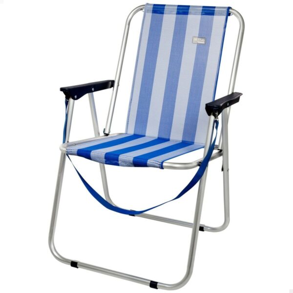 Gepolsterte Campingstuhl Aktive Matrose 44 x 76 x 45 cm (4 Stück) – Bild 2