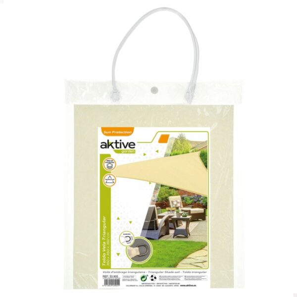 Sonnensegel Aktive Dreieckig 360 x 0,3 x 360 cm (6 Stück) – Bild 5