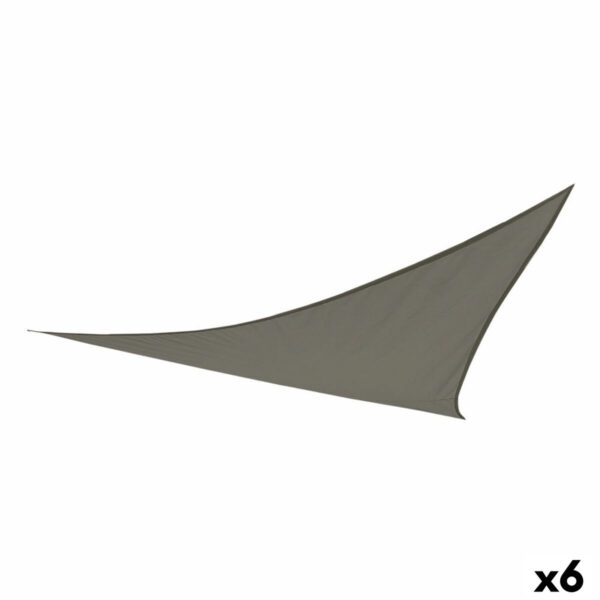 Sonnensegel Aktive Dreieckig Grau 360 x 0,5 x 360 cm (6 Stück) – Bild 3