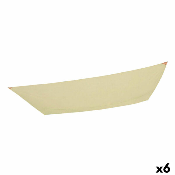 Sonnensegel Aktive rechteckig Creme 200 x 0,5 x 300 cm (6 Stück) – Bild 3
