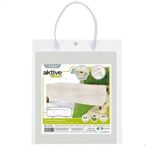 Schutzhülle Aktive Tische Polyäthylen 240 x 60 x 130 cm (6 Stück) – Bild 3
