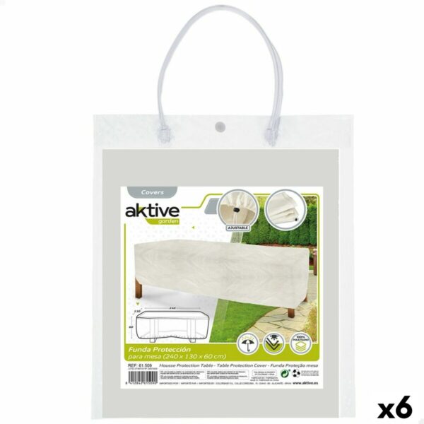 Schutzhülle Aktive Tische Polyäthylen 240 x 60 x 130 cm (6 Stück) – Bild 2