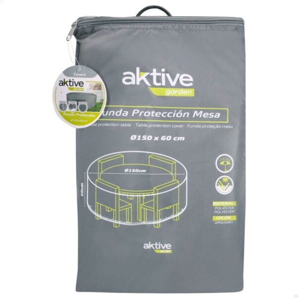 Schutzhülle Aktive Ø 150 cm Tische 150 x 60 x 150 cm (6 Stück) – Bild 3