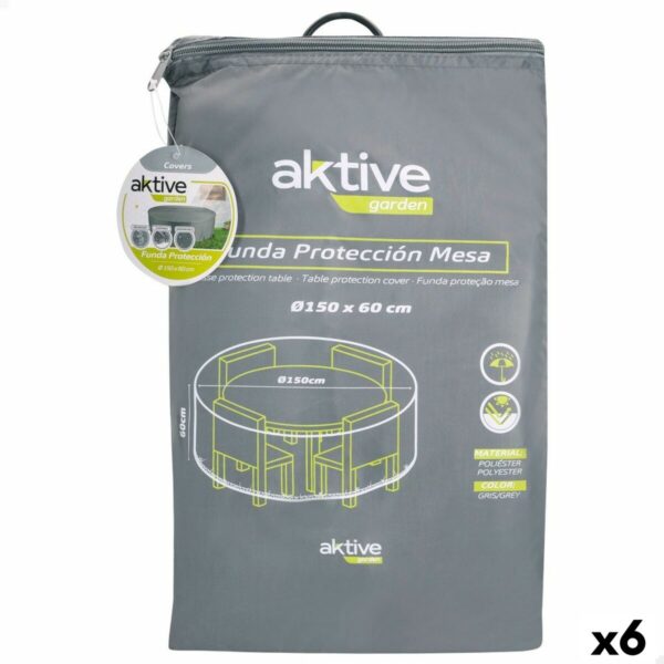 Schutzhülle Aktive Ø 150 cm Tische 150 x 60 x 150 cm (6 Stück) – Bild 2