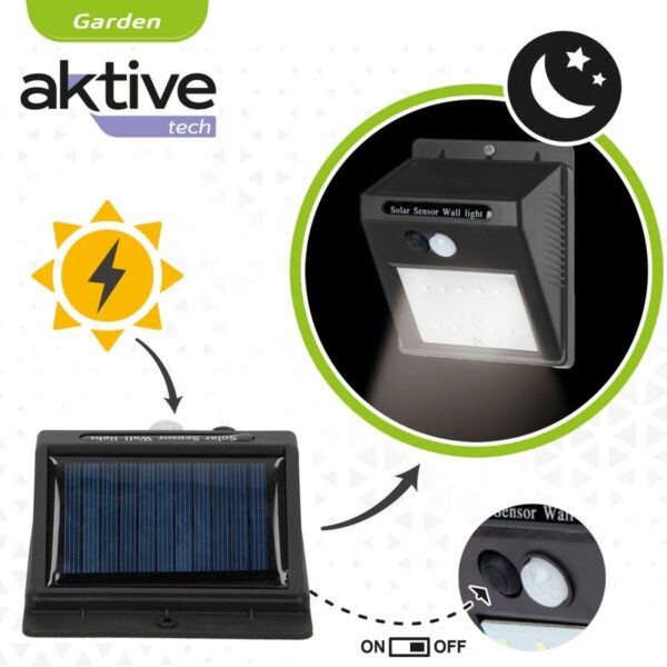 LED-Lampe mit Bewegungssensor Aktive Kunststoff 9 x 12 x 5 cm (6 Stück) – Bild 6