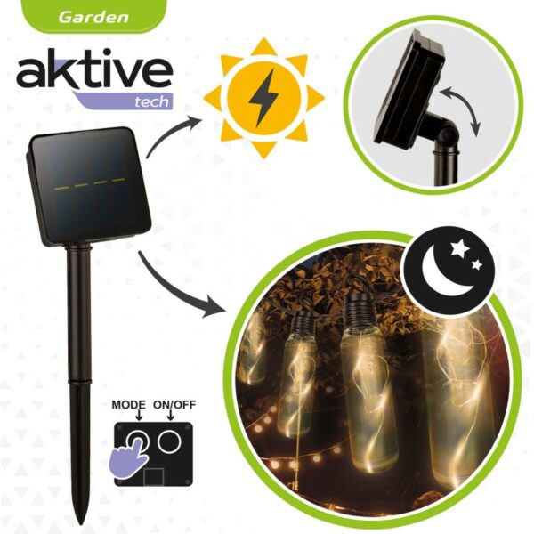 LED-Lichterkette Aktive LED 180 x 17,5 x 4 cm (6 Stück) – Bild 4