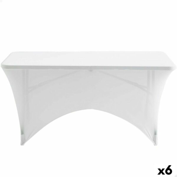 Schutzhülle Aktive Weiß 122 x 76 x 61 cm Tisch Zubehör Fahrzeuge Straße (6 Stück)