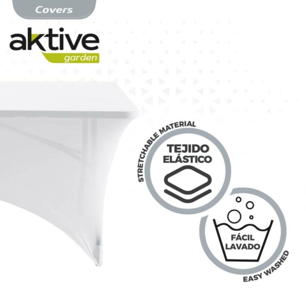 Schutzhülle Aktive Weiß 122 x 76 x 61 cm Tisch Zubehör Fahrzeuge Straße (6 Stück) – Bild 5