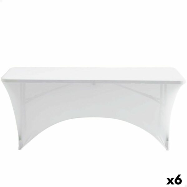 Schutzhülle Aktive Weiß 183 x 76 x 76 cm Tisch Zubehör Fahrzeuge Straße (6 Stück)
