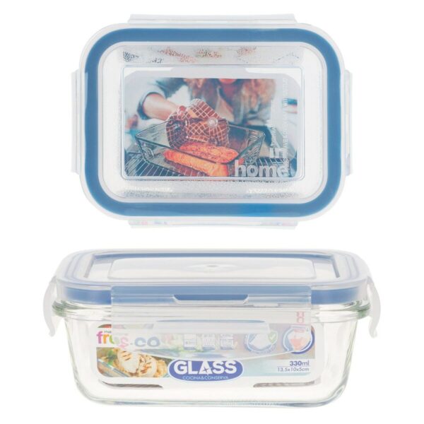 Stapelbares luftdichtes Küchenbehälterset Max Home 6 Stück 23 x 7,5 x 17,5 cm – Bild 7