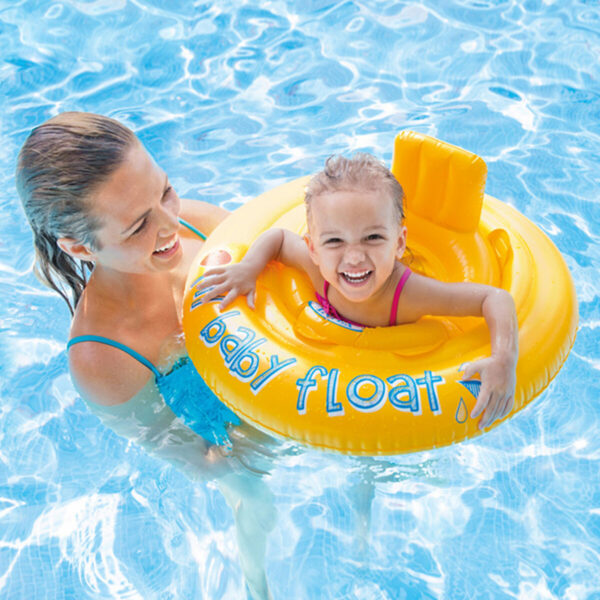 Baby-Schwimmer Intex Gelb 70 x 25 x 70 cm (12 Stück) – Bild 3