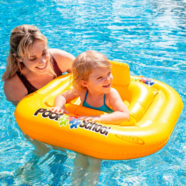 Baby-Schwimmer Intex Gelb 79 x 23 x 79 cm (12 Stück) – Bild 4