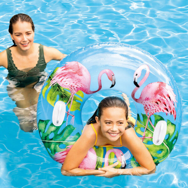 Schwimmreifen Intex 97 cm Tropical 97 x 280 x 97 cm (12 Stück) – Bild 5