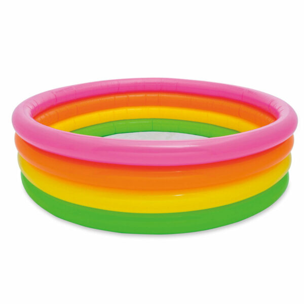 Aufblasbares Planschbecken für Kinder Intex Sunset Ringe 780 L 168 x 46 x 168 cm (6 Stück) – Bild 2
