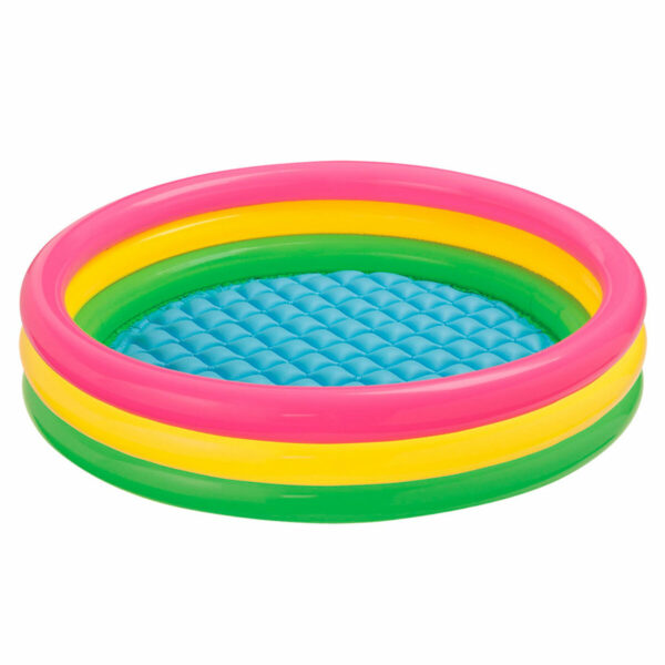 Aufblasbares Planschbecken für Kinder Intex Sunset Ringe 275 L 147 x 33 x 147 cm (6 Stück) – Bild 2