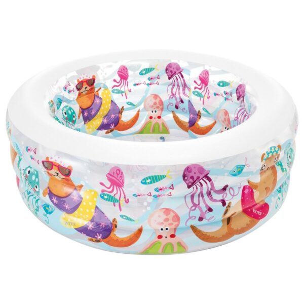 Aufblasbares Planschbecken für Kinder Intex Wassermann 360 L 152 x 56 x 152 cm (3 Stück) – Bild 2