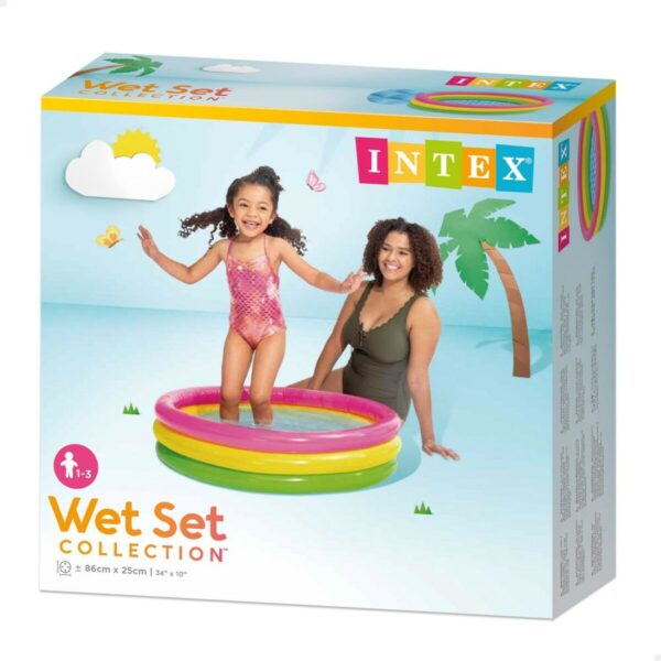 Aufblasbares Planschbecken für Kinder Intex Sunset Ringe 68 L 86 x 25 x 86 cm (6 Stück) – Bild 4