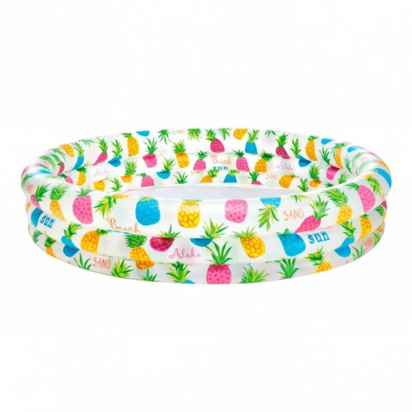 Aufblasbares Planschbecken für Kinder Intex Ananas Ringe 248 L 132 x 28 x 132 cm (12 Stück) – Bild 2