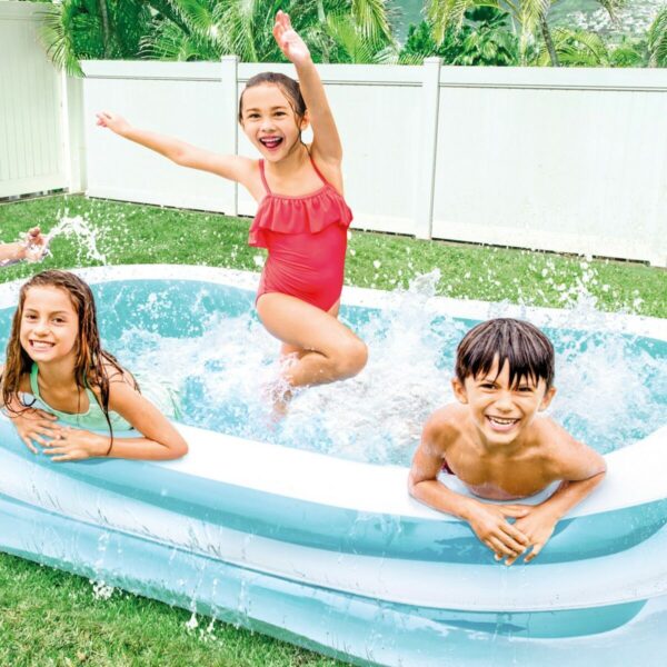Aufblasbarer Pool Intex Weiß/Grün 770 L 262 x 56 x 175 cm (2 Stück) – Bild 4