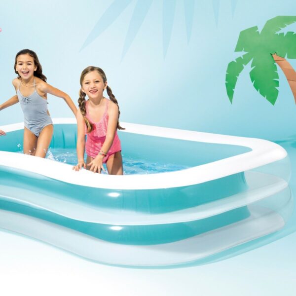 Aufblasbarer Pool Intex Weiß/Grün 770 L 262 x 56 x 175 cm (2 Stück) – Bild 6