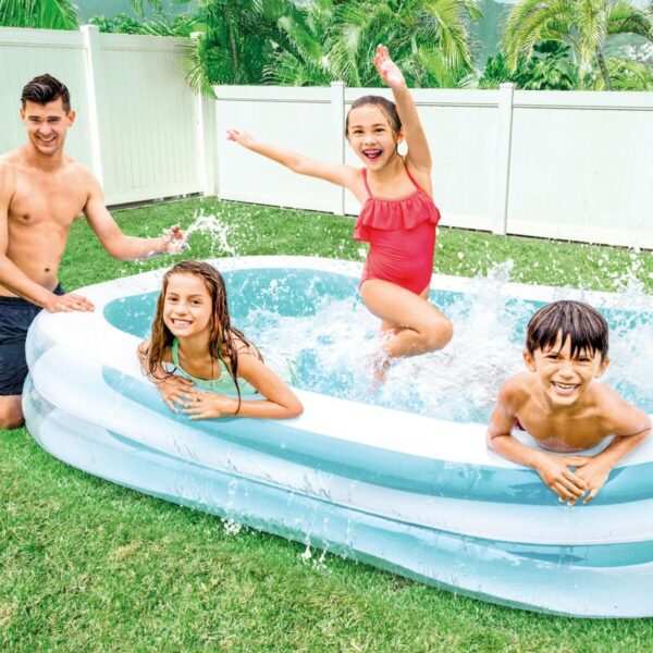 Aufblasbarer Pool Intex Weiß/Grün 770 L 262 x 56 x 175 cm (2 Stück) – Bild 5