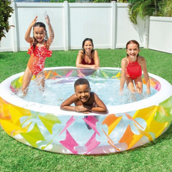 Aufblasbarer Pool Intex 840 L 229 x 56 x 229 cm (2 Stück) – Bild 3