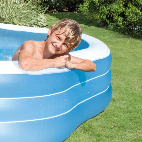 Aufblasbarer Pool Intex Blau 1250 L 229 x 56 x 229 cm (2 Stück) – Bild 5