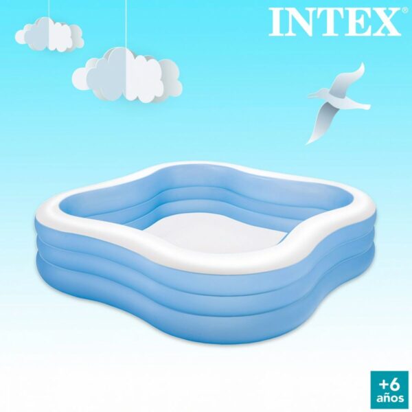 Aufblasbarer Pool Intex Blau 1250 L 229 x 56 x 229 cm (2 Stück) – Bild 6