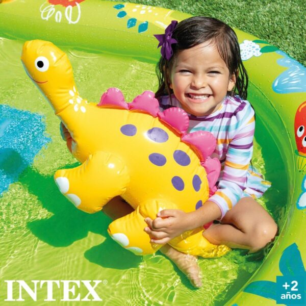 Aufblasbares Planschbecken für Kinder Intex Spielplatz Dinosaurier 191 x 58 x 152 cm (3 Stück) – Bild 5