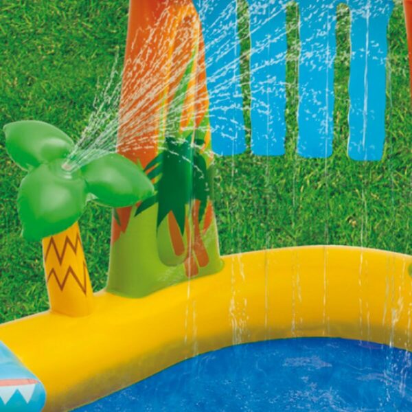 Aufblasbares Planschbecken für Kinder Intex Spielplatz Dinosaurier 272 L 249 x 109 x 191 cm (2 Stück) – Bild 5