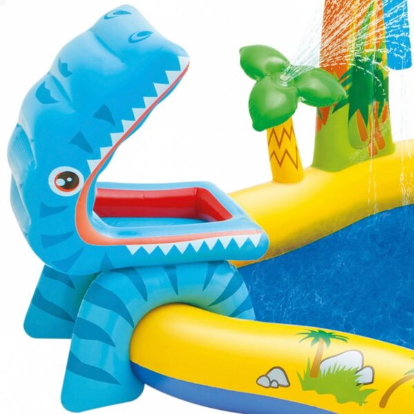 Aufblasbares Planschbecken für Kinder Intex Spielplatz Dinosaurier 272 L 249 x 109 x 191 cm (2 Stück) – Bild 3