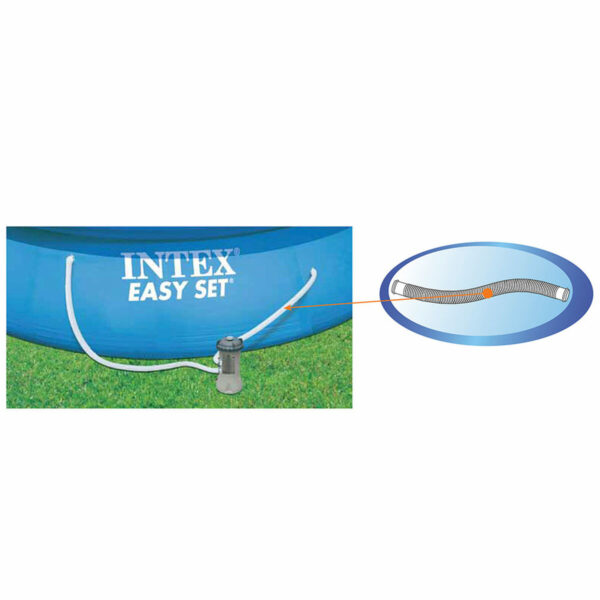 Schlauch Intex Schwimmbad 1-1/4" 150 cm Ø 32 mm (9 Stück) – Bild 3