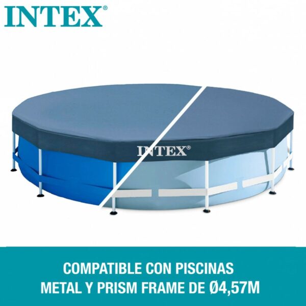 Poolabdeckung Intex 28032 Ø 457 cm 457 x 25 x 457 cm – Bild 3