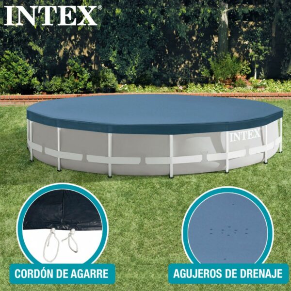 Poolabdeckung Intex 28032 Ø 457 cm 457 x 25 x 457 cm – Bild 5