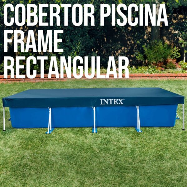 Poolabdeckung Intex 28039 460 x 20 x 226 cm – Bild 3