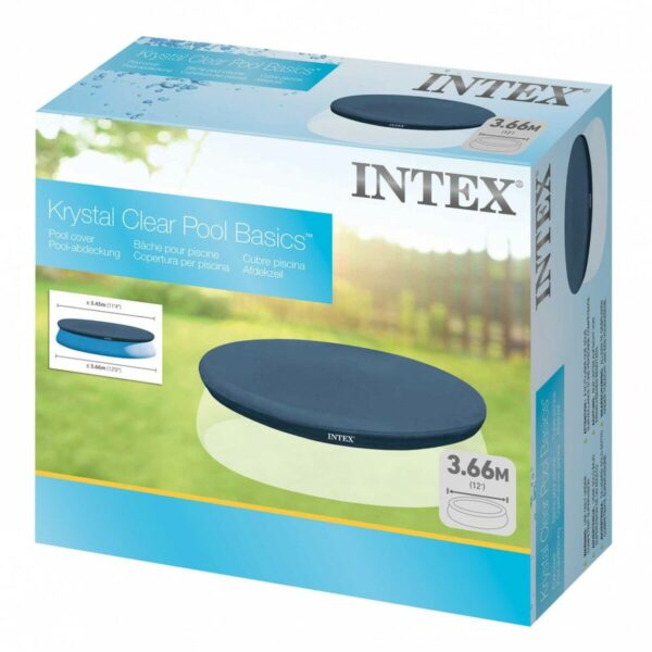Poolabdeckung Intex 28022 EASY SET 366 x 20 x 366 cm – Bild 5