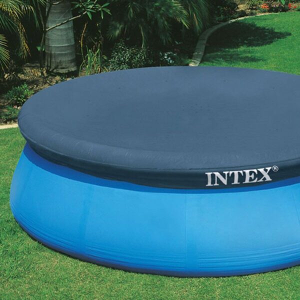 Poolabdeckung Intex 28023 EASY SET Ø 457 cm 457 x 20 x 457 cm – Bild 3