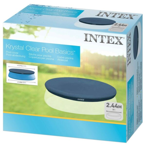 Poolabdeckung Intex 28020 EASY SEY 221 x 30 x 221 cm – Bild 5