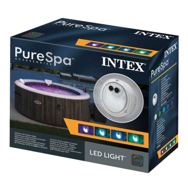 Pool-Leuchte Intex 28503 12 x 12 x 6,5 cm Bunt (8 Stück) – Bild 6